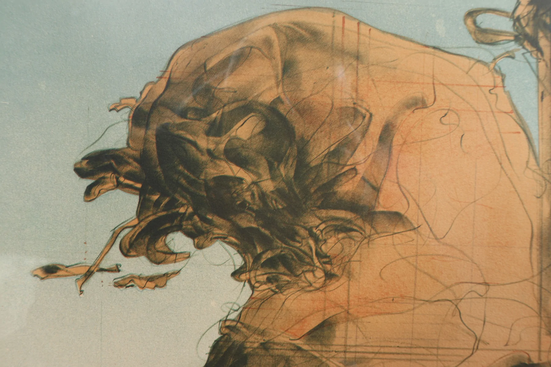 Original Lithograph By Claude Weisbuch 1972