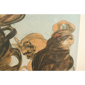 Original Lithograph By Claude Weisbuch 1972