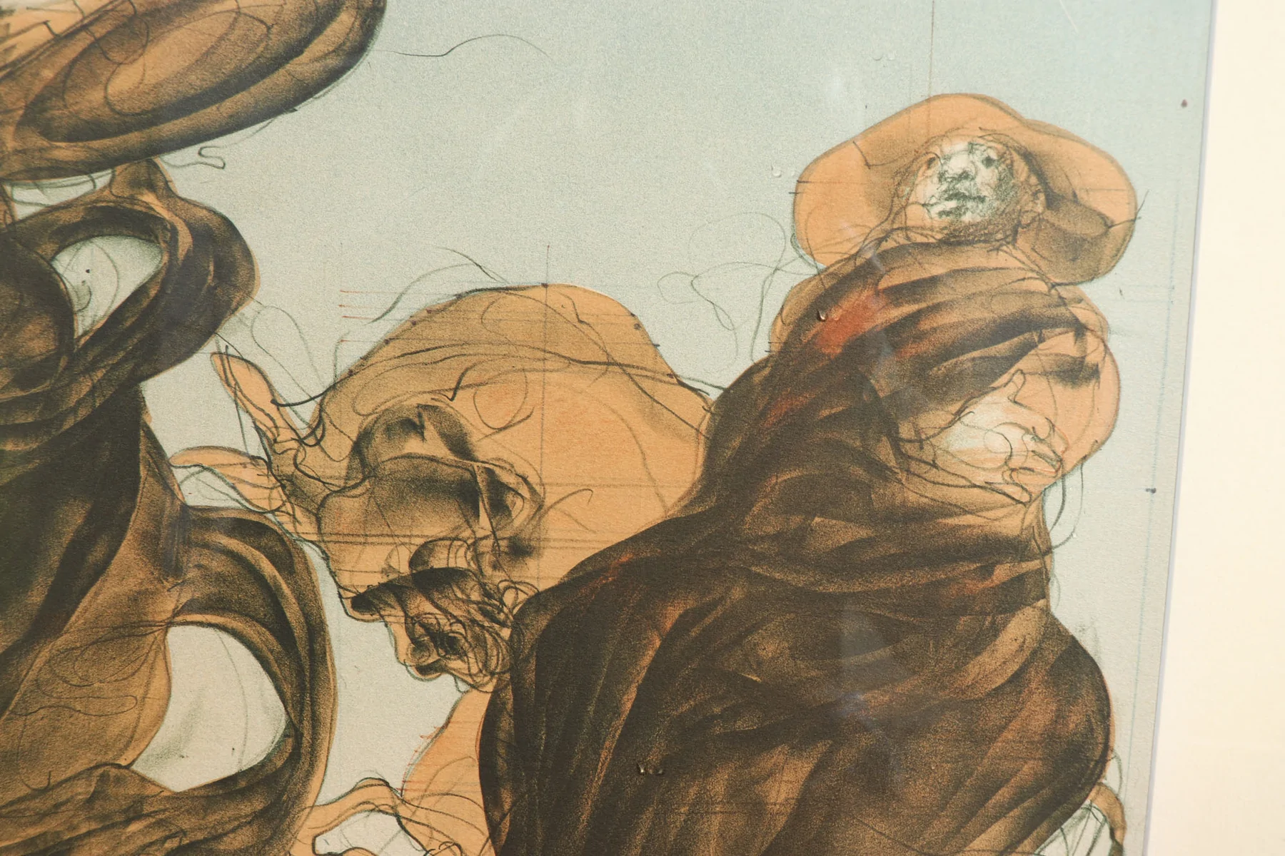 Original Lithograph By Claude Weisbuch 1972