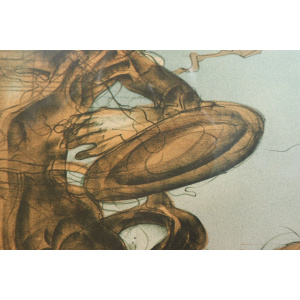 Original Lithograph By Claude Weisbuch 1972