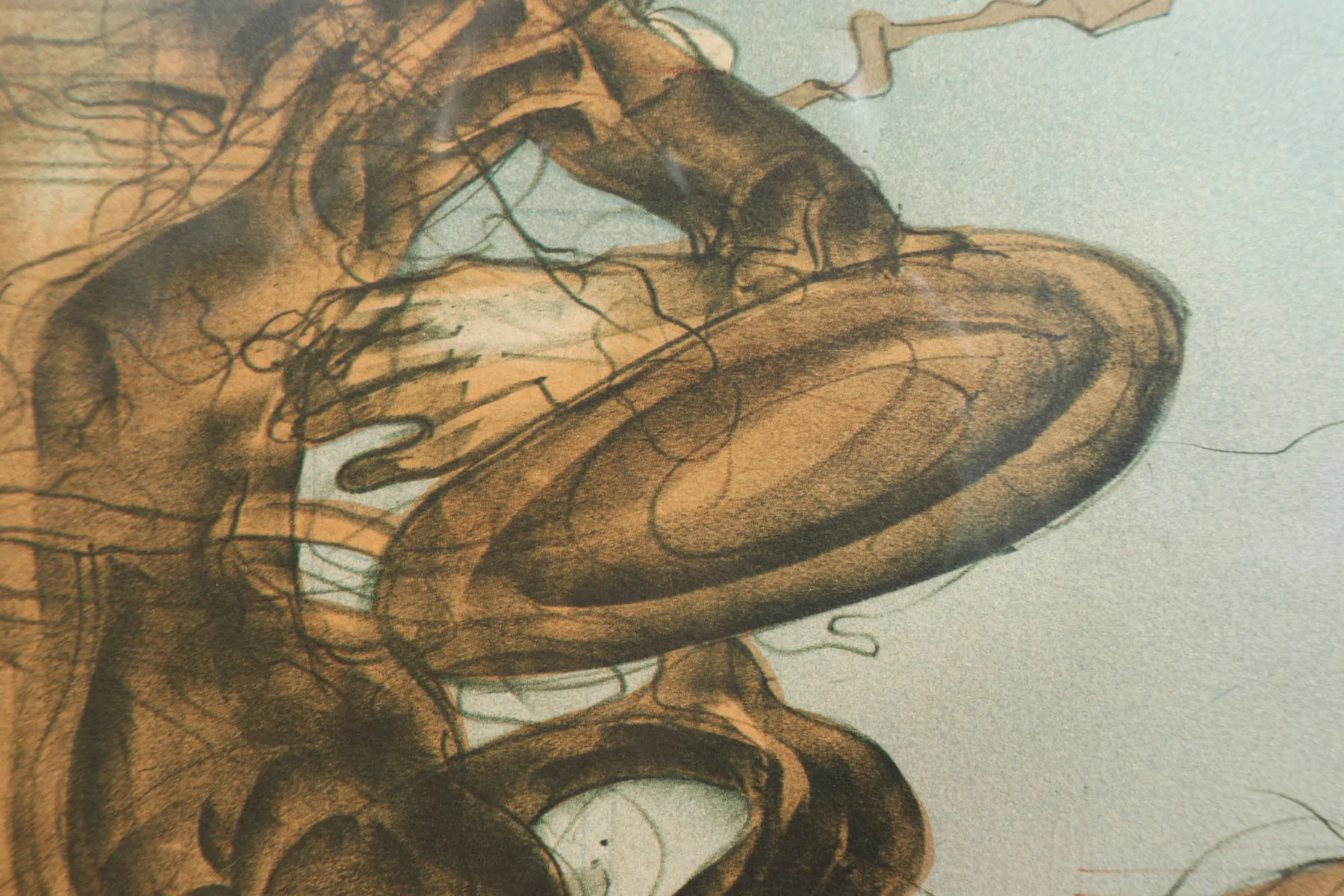 Original Lithograph By Claude Weisbuch 1972
