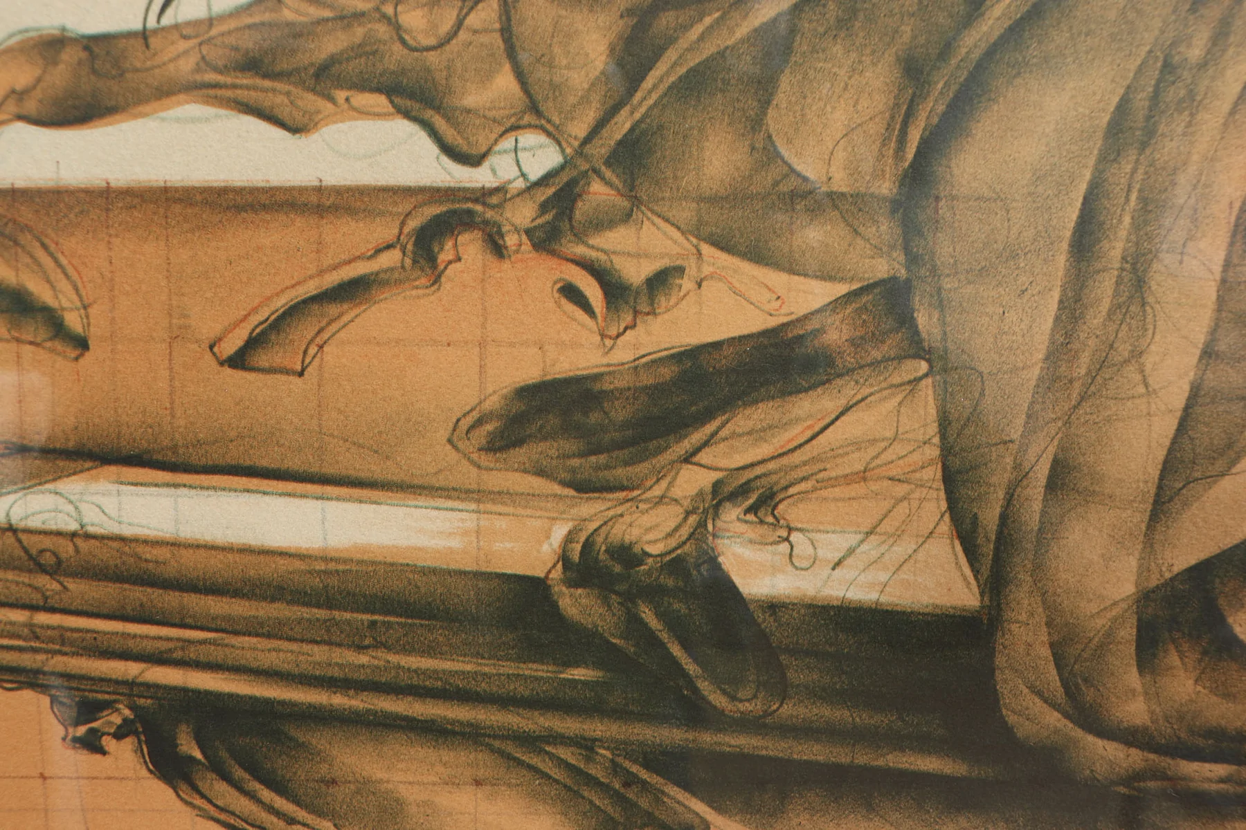 Original Lithograph By Claude Weisbuch 1972