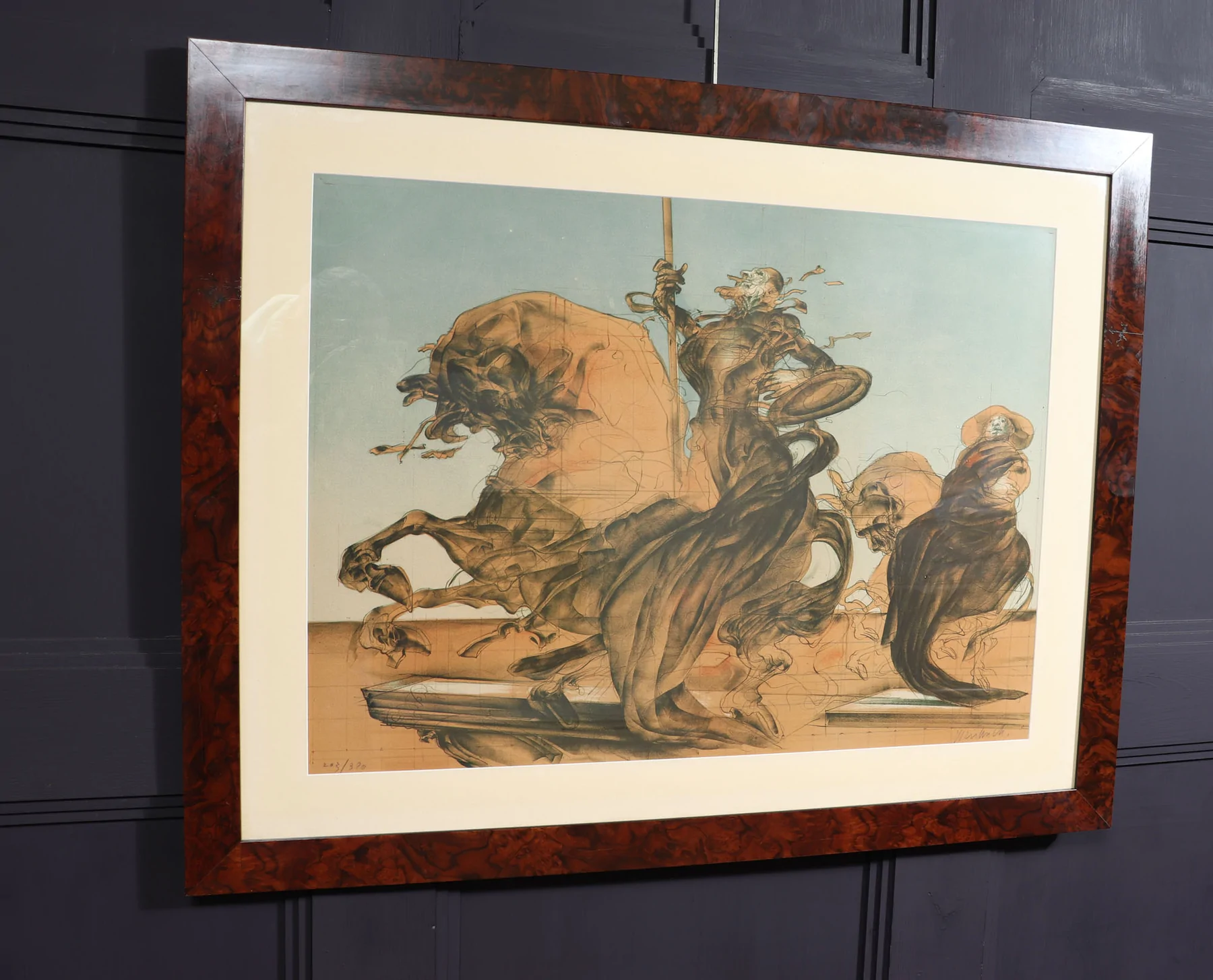 Original Lithograph By Claude Weisbuch 1972