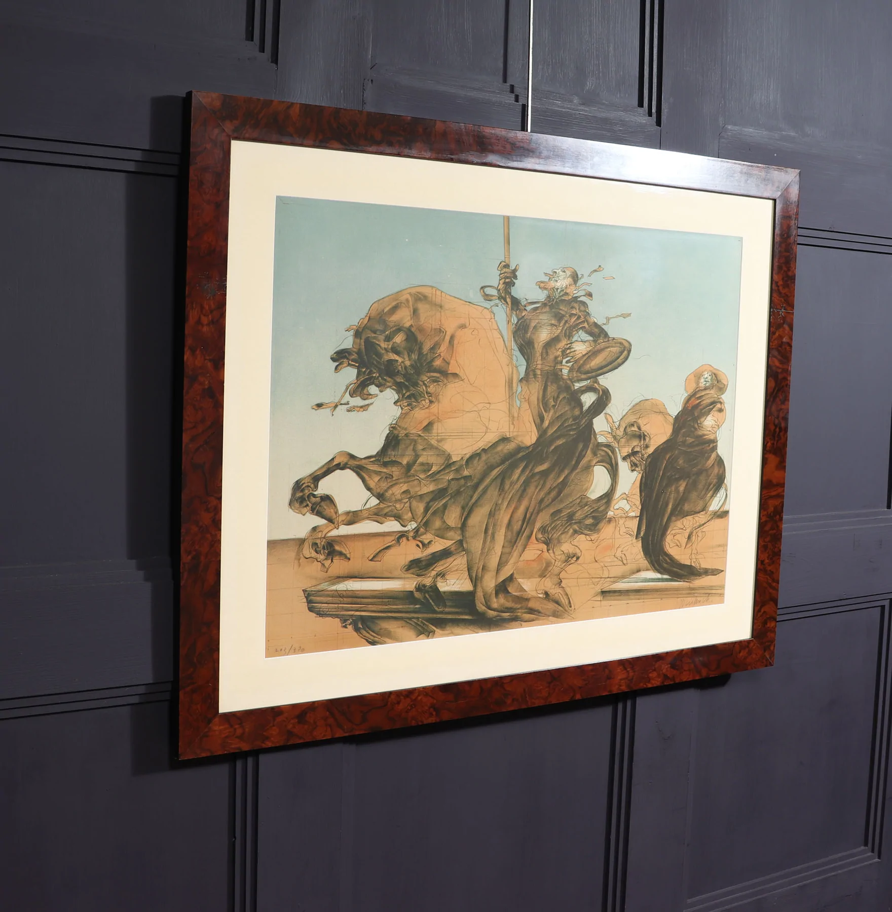 Original Lithograph By Claude Weisbuch 1972