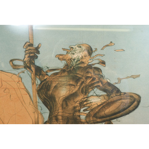 Original Lithograph By Claude Weisbuch 1972
