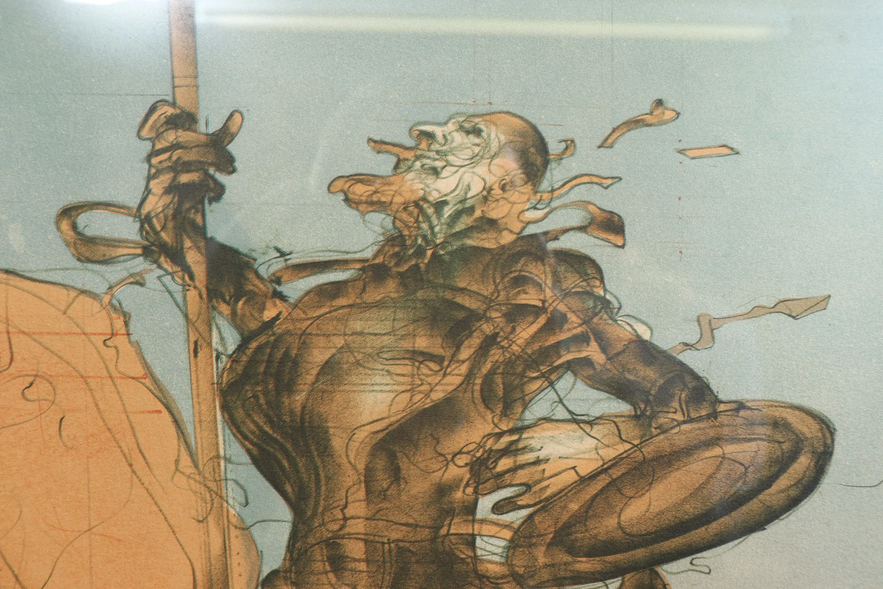 Original Lithograph By Claude Weisbuch 1972