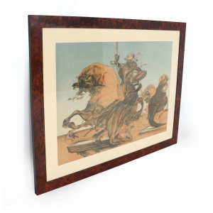 Original Lithograph By Claude Weisbuch 1972