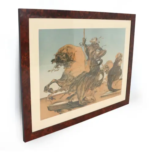 Original Lithograph By Claude Weisbuch 1972