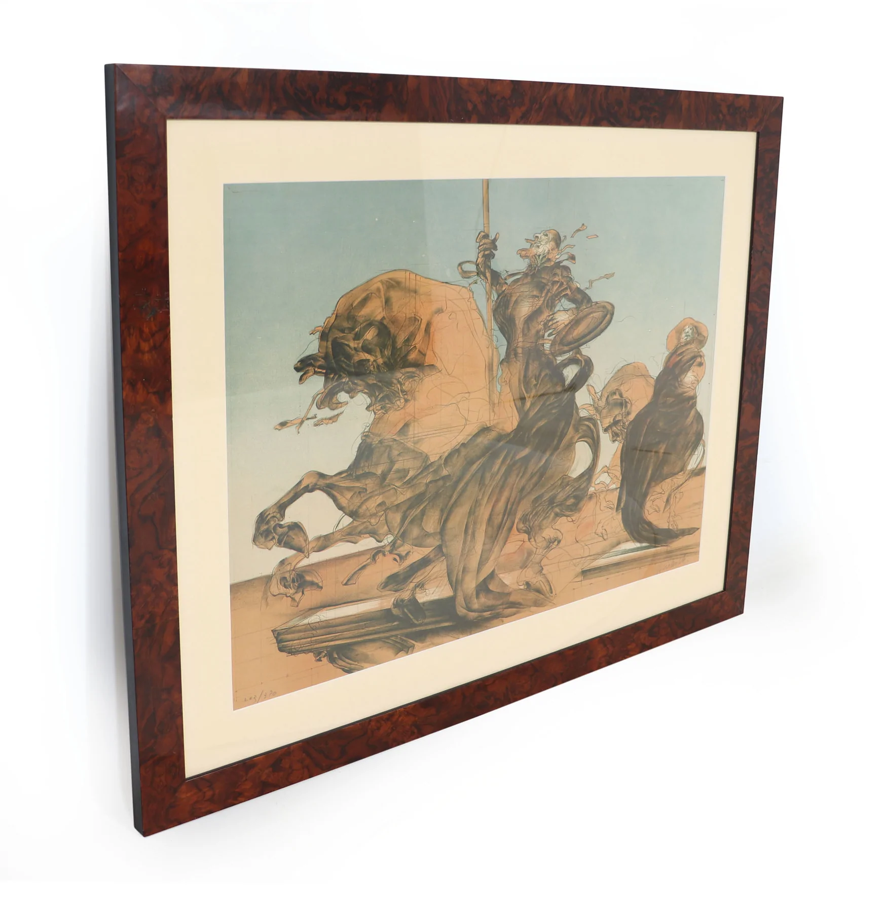 Original Lithograph By Claude Weisbuch 1972