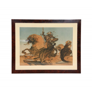 Original Lithograph By Claude Weisbuch 1972