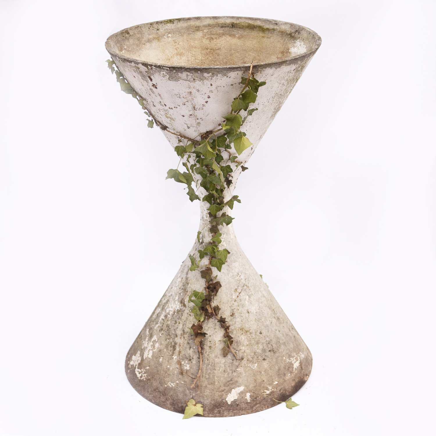 Extra Large Diablo Hourglass Garden Planters By Willy Guhl, 1950s, Set Of 2
