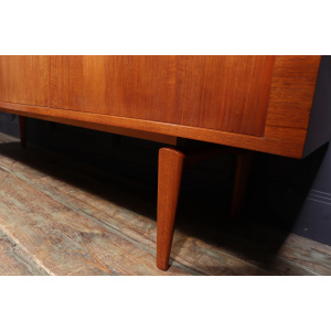 Mid Century Danish Tambour Door Sideboard By Bramin