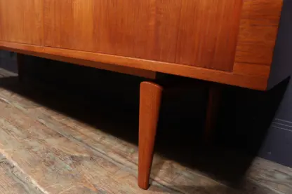 Mid Century Danish Tambour Door Sideboard By Bramin - Image 14