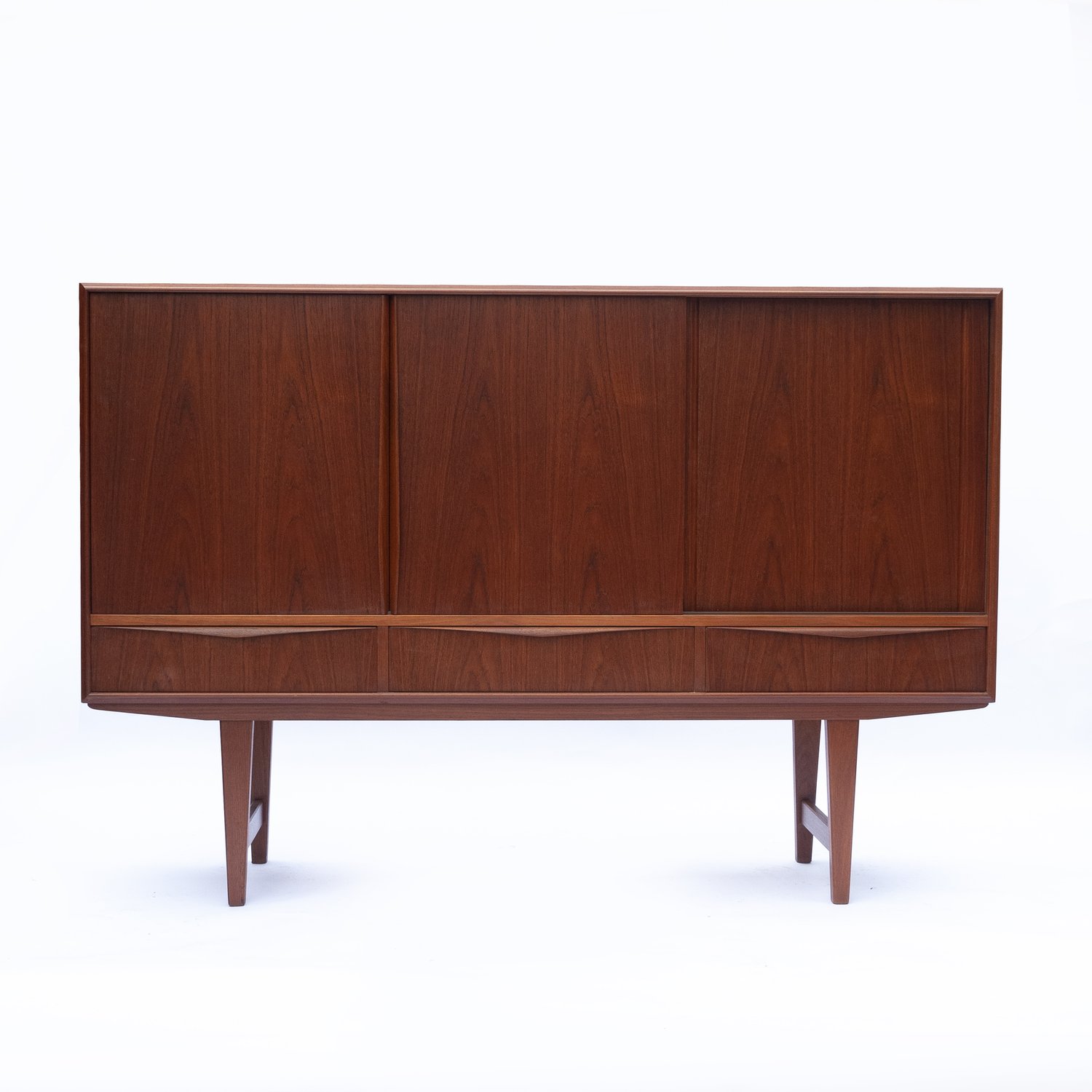 Danish Teak Sideboard By E W Bach For Sejling Skabe, 1960s