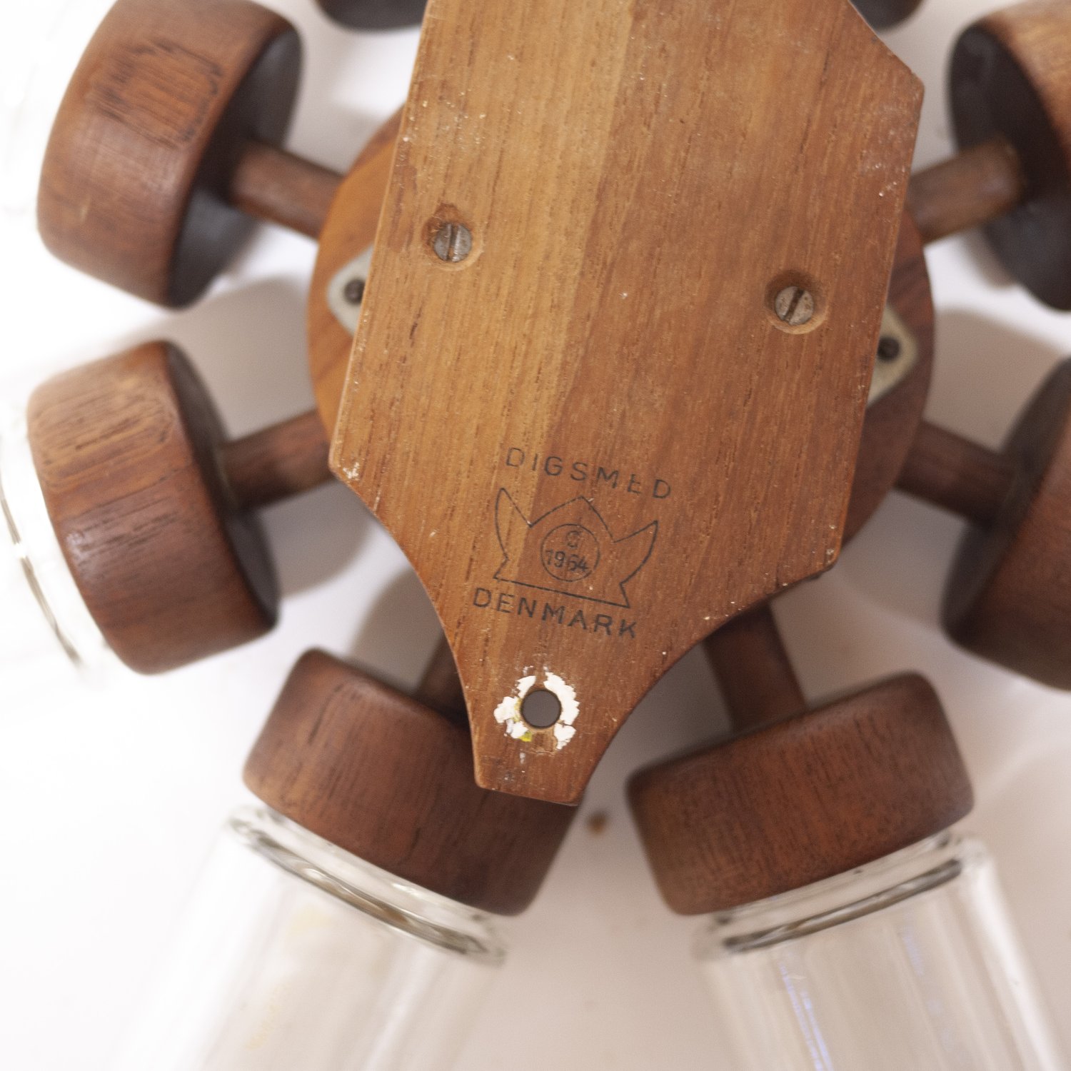 Teak Danish 8 Spice Wheel/ Rack By Digsmed Denmark, 1960s