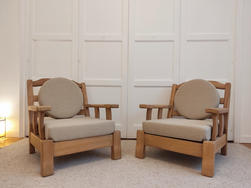 Pair of armchairs - Maison Regain