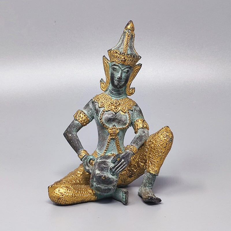 1940s Gorgeous Oriental Decorative Statue. Thai Deity.