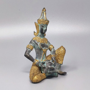 1940s Gorgeous Oriental Decorative Statue. Thai Deity.