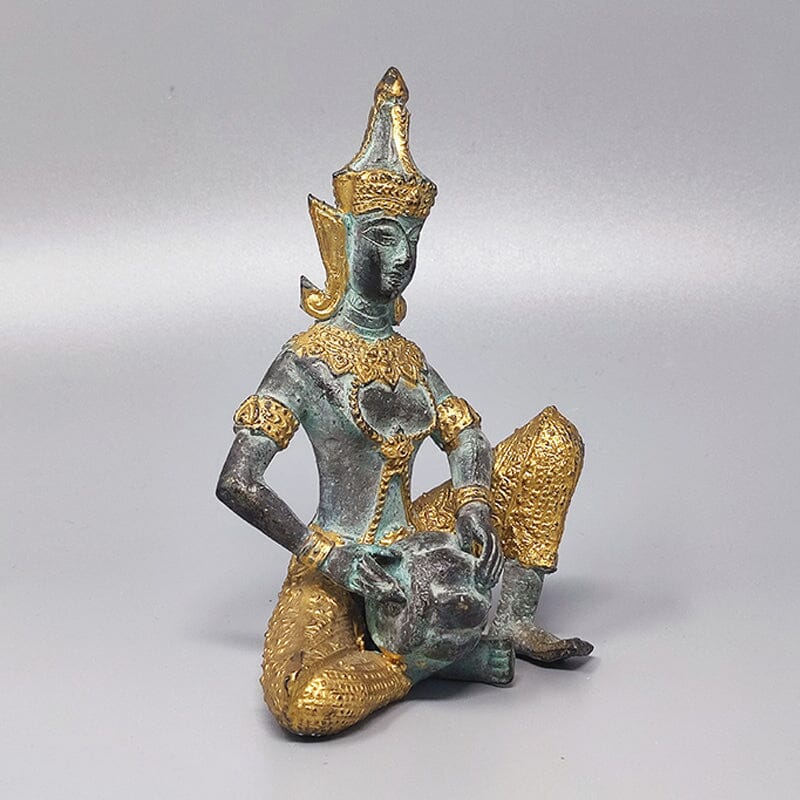 1940s Gorgeous Oriental Decorative Statue. Thai Deity.
