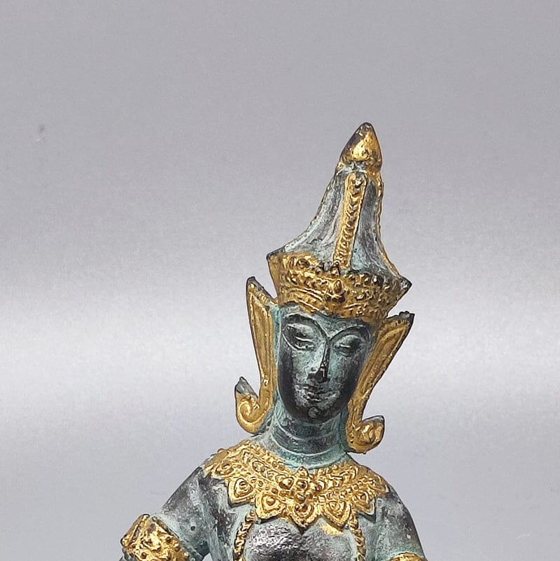 1940s Gorgeous Oriental Decorative Statue. Thai Deity.