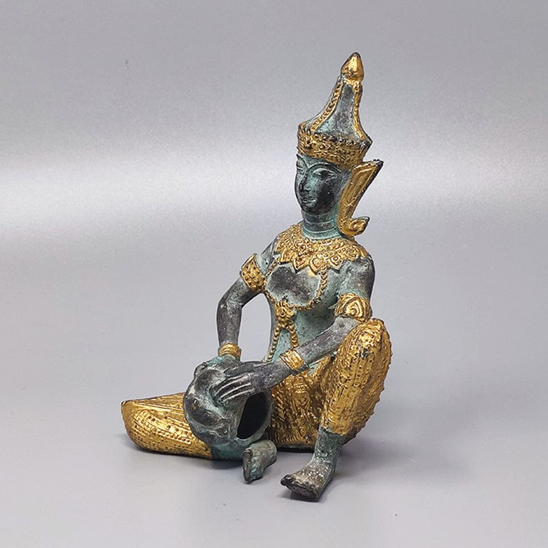 1940s Gorgeous Oriental Decorative Statue. Thai Deity.