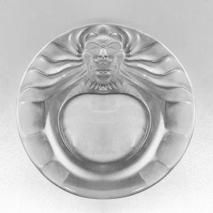 1970s Smoking Set by Lalique. Signed on The Bottom. Made in France