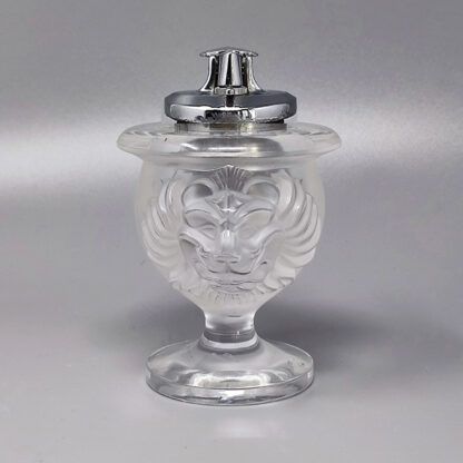 1970s Smoking Set by Lalique. Signed on The Bottom. Made in France - Image 6