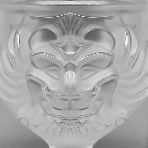 1970s Smoking Set by Lalique. Signed on The Bottom. Made in France