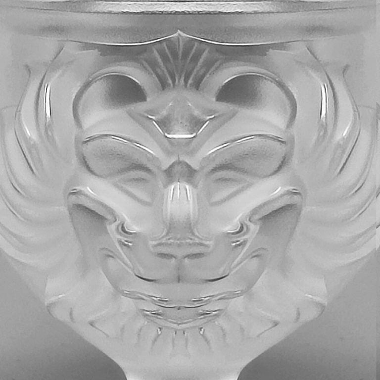 1970s Smoking Set by Lalique. Signed on The Bottom. Made in France - Image 7