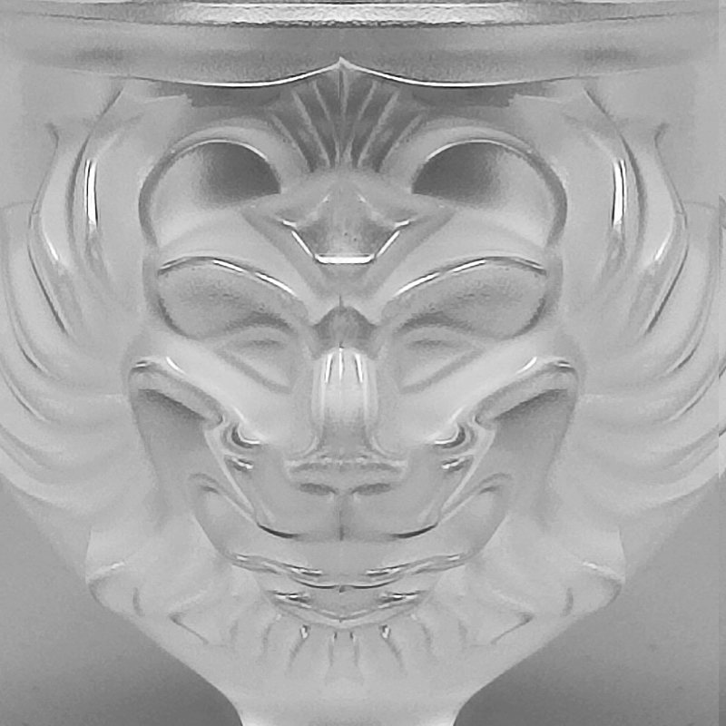 1970s Smoking Set by Lalique. Signed on The Bottom. Made in France