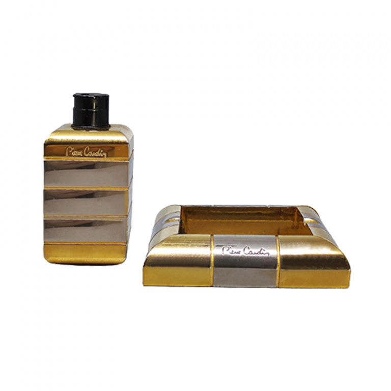 1970s Smoking Set by Pierre Cardin. Made in France