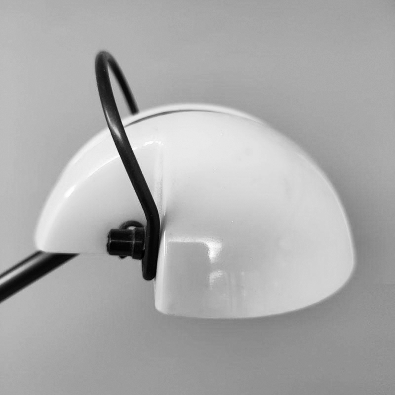 1970s Stunning White Table Lamp "Alina" by Valenti with Box. Made in Italy