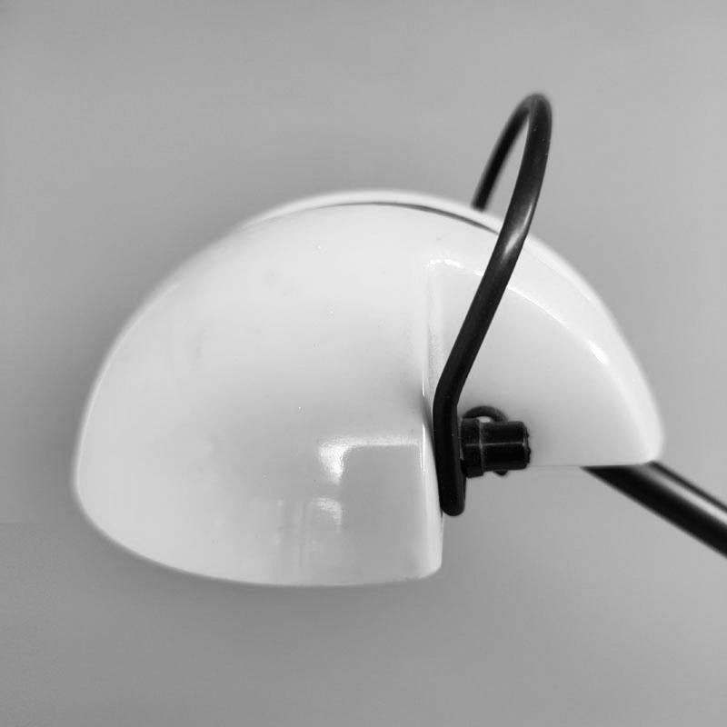 1970s Stunning White Table Lamp "Alina" by Valenti with Box. Made in Italy