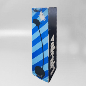 1970s Stunning White Table Lamp "Alina" by Valenti with Box. Made in Italy