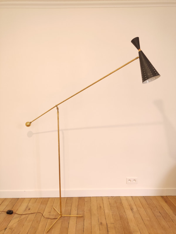 Italian Diabolo Floor Lamp