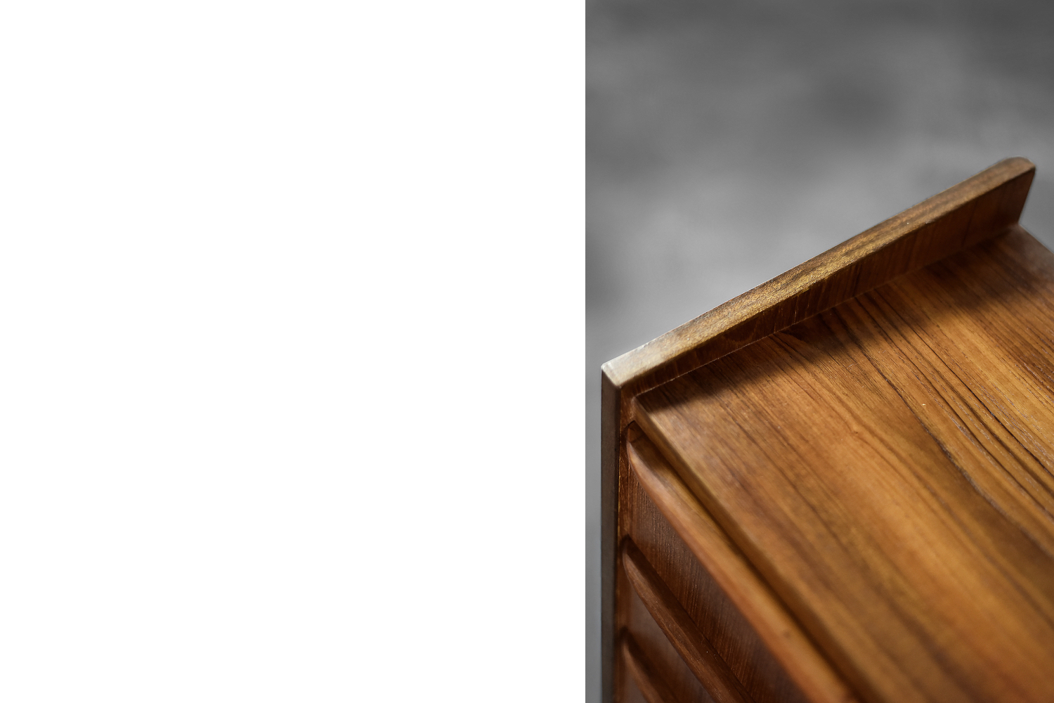 Classic Vintage Mid-Century Scandinavian Danish Modern Teak Chest of Drawers, 1960s