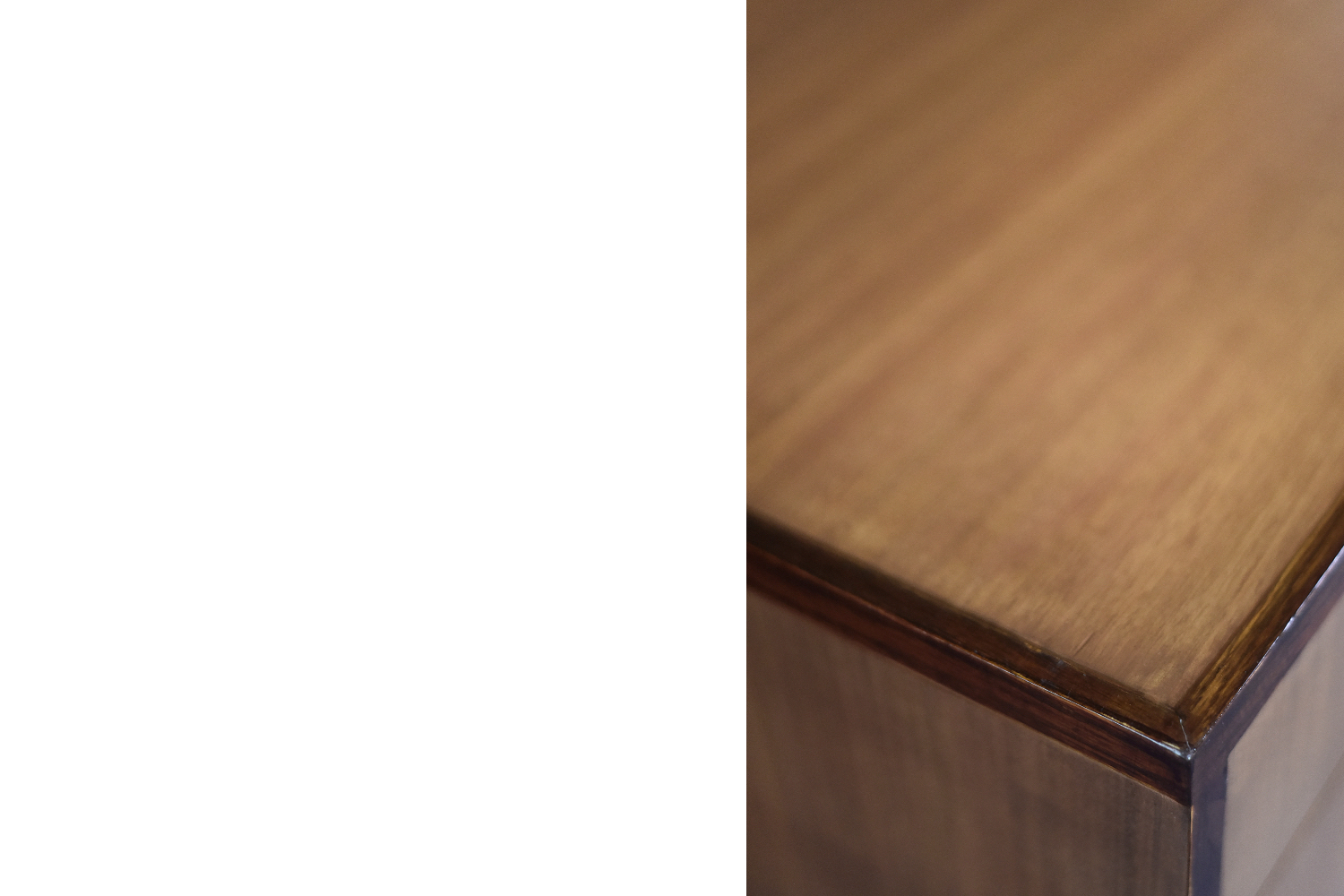 Classic Vintage Mid-Century Danish Scandinavian Modern Mahogany Sideboard with Drawers, 1970s
