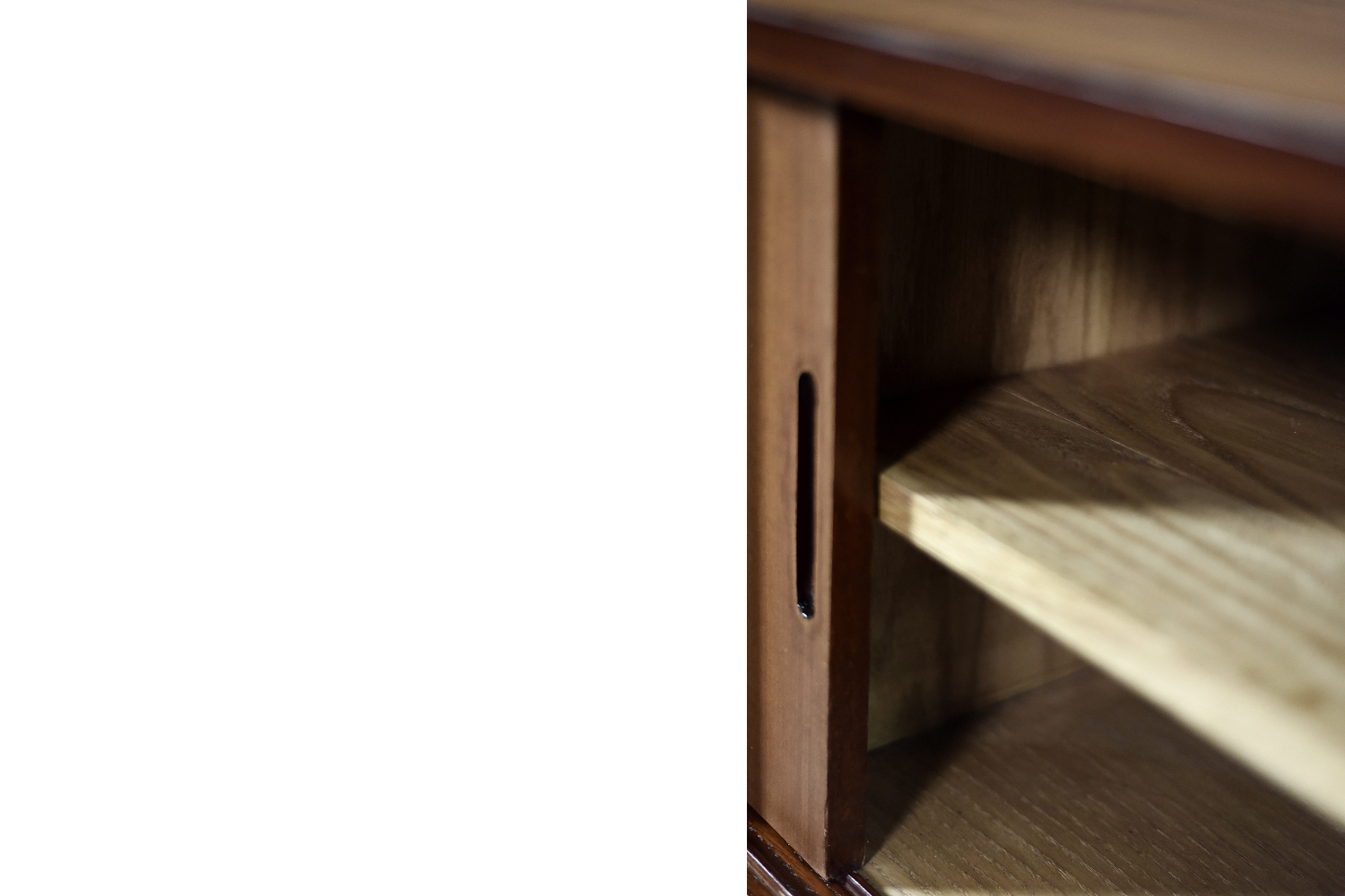 Classic Vintage Mid-Century Danish Scandinavian Modern Mahogany Sideboard with Drawers, 1970s