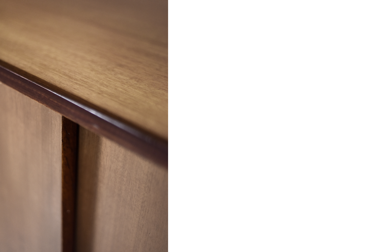 Classic Vintage Mid-Century Danish Scandinavian Modern Mahogany Sideboard with Drawers, 1970s