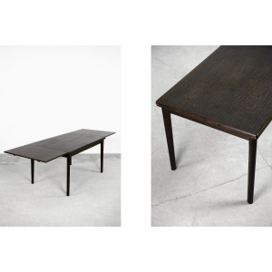 Vintage Classic Mid-Century Danish Modern Oak Wood Folding Dining Table from AM Møbler, 1960s