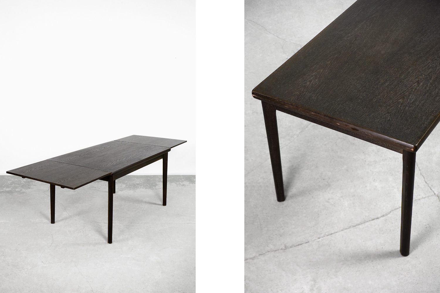 Vintage Classic Mid-Century Danish Modern Oak Wood Folding Dining Table from AM Møbler, 1960s