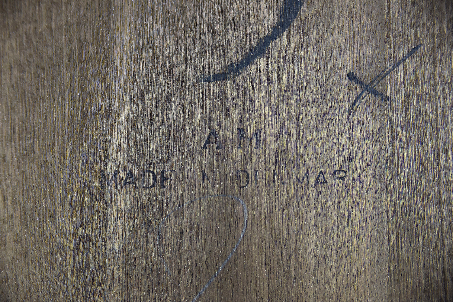 Vintage Classic Mid-Century Danish Modern Oak Wood Folding Dining Table from AM Møbler, 1960s