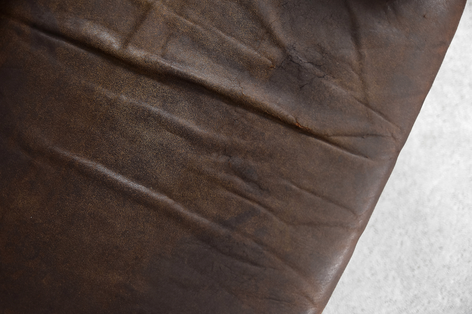 Rare Vintage Mid-Century Scandinavian Modern 2-Seater Brown Leather Sofa 3330 by Arne Vodder for Fritz Hansen, 1960s