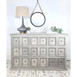 Grey Multi Drawer Unit