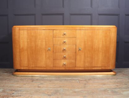 Elegant French Art Deco Sideboard In Sycamore - Image 8