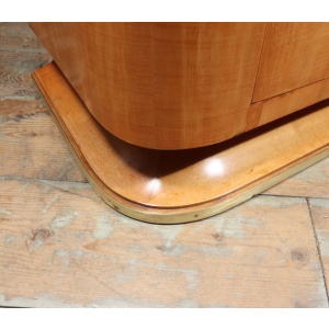 Elegant French Art Deco Sideboard In Sycamore