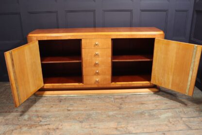 Elegant French Art Deco Sideboard In Sycamore - Image 10