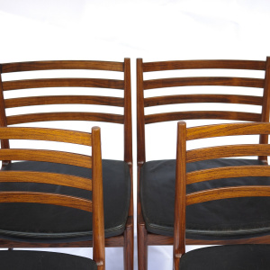 Rosewood Dining Chairs By Kai Lyngfeldt Larsen For Søren Willadsen, 1960s, Set Of 4