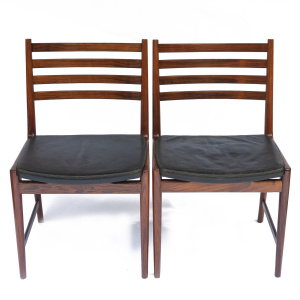 Rosewood Dining Chairs By Kai Lyngfeldt Larsen For Søren Willadsen, 1960s, Set Of 4