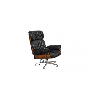 Swiss Modern Leather; Bent Wood Lounge Chair by Martin Stoll for Stoll Giroflex, 1960s